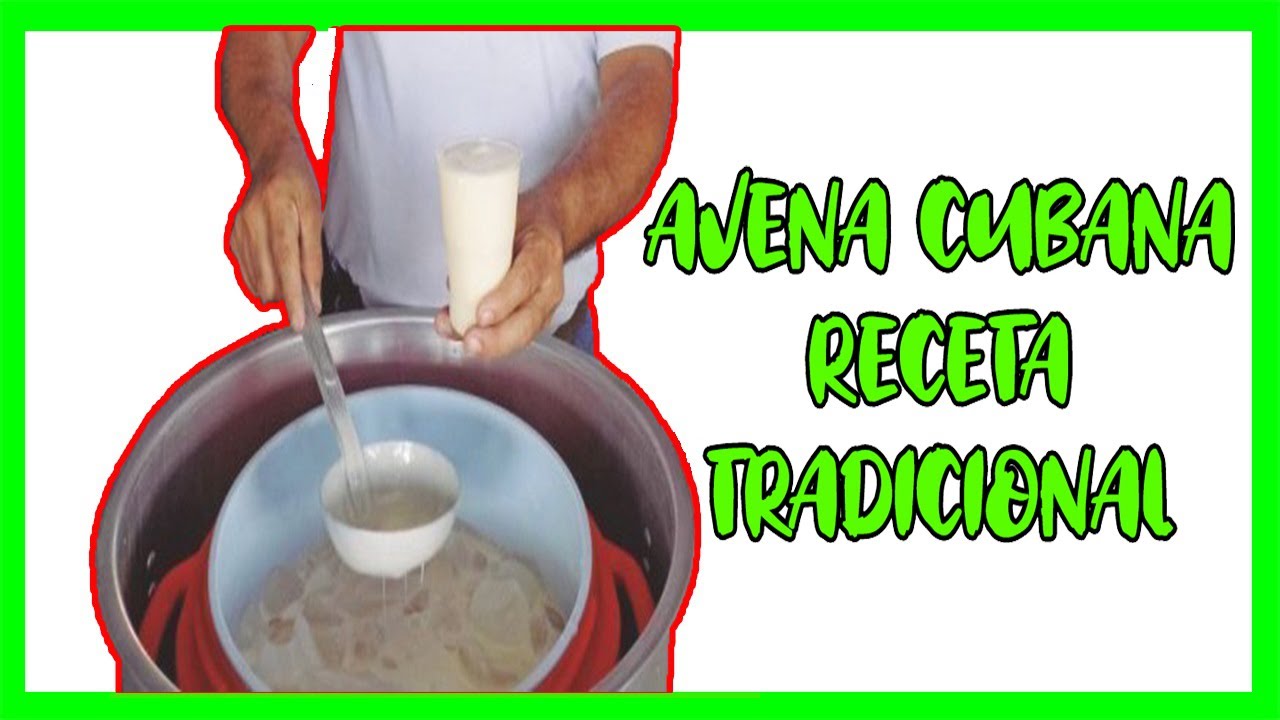AVENA CUBANA (Receta Tradicional)