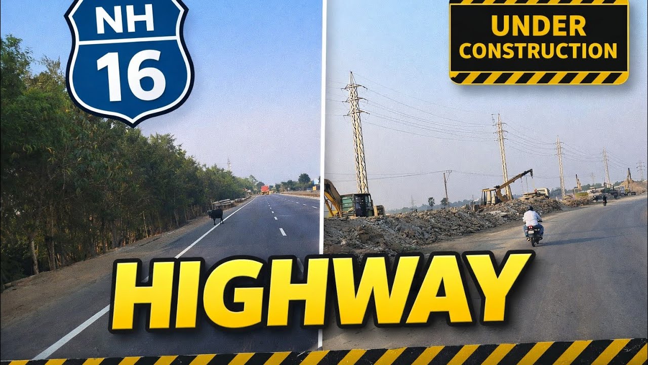 NH 16 Highway Full Review | Road Condition & Safety