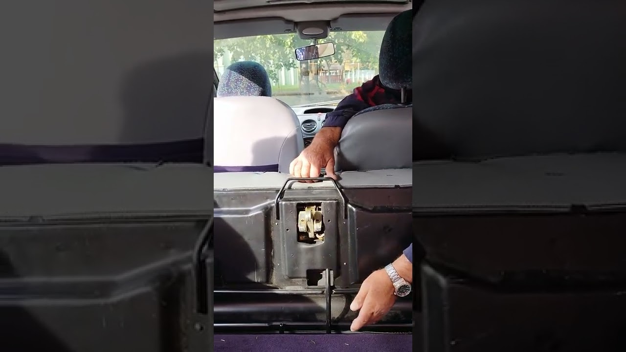 Twingó hátsó ülés előre billentése 1.