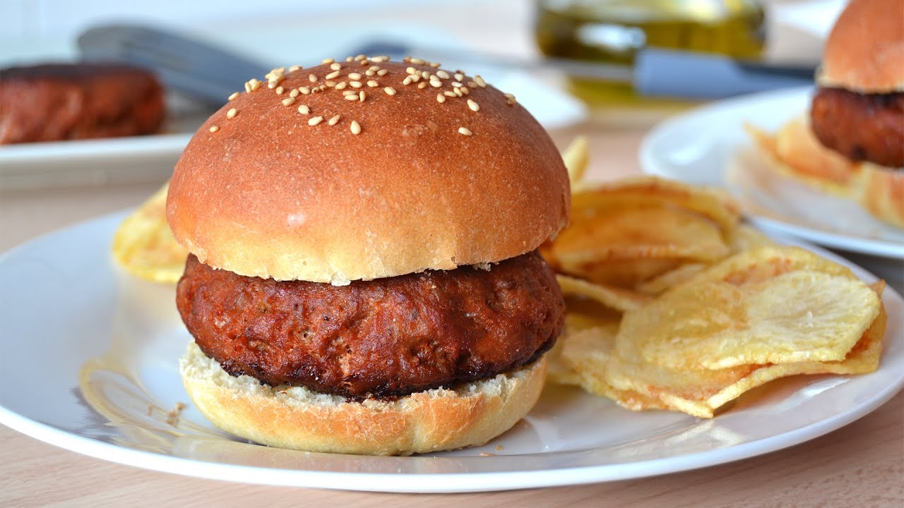 Hamburguesa de Picadillo Casero