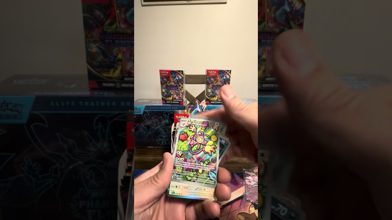 Pokemon phantasmal flames opening 36 packs and pulling some nice hits 