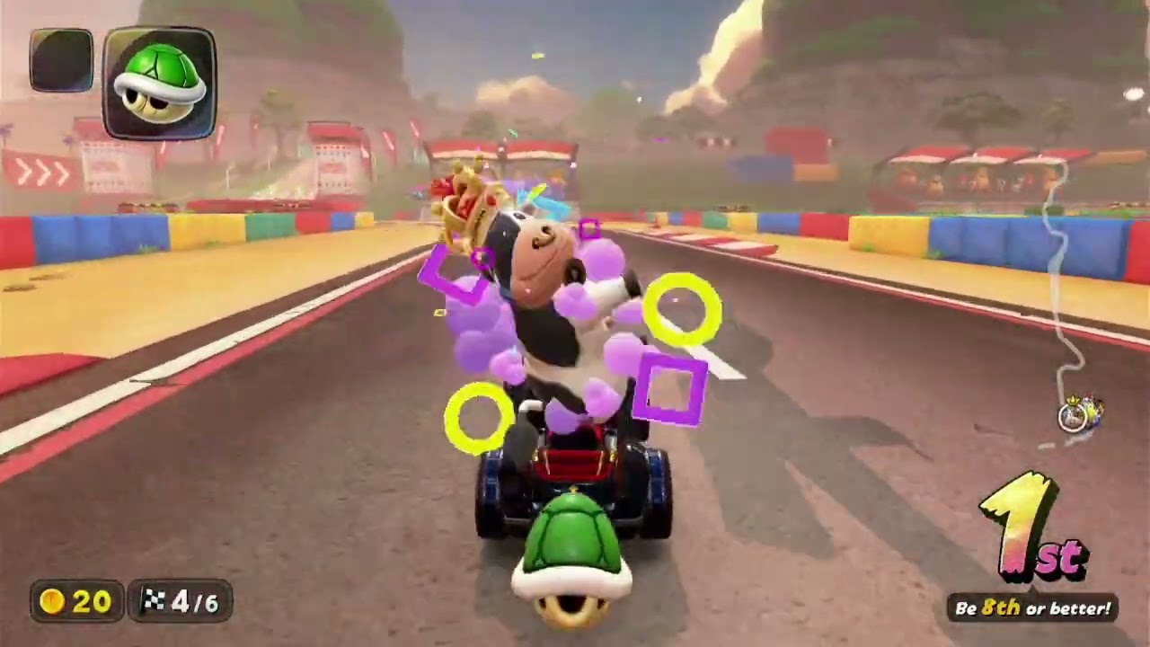 Mario Kart World - Heart Rally (Mirror) Walkthrough as Pauline
