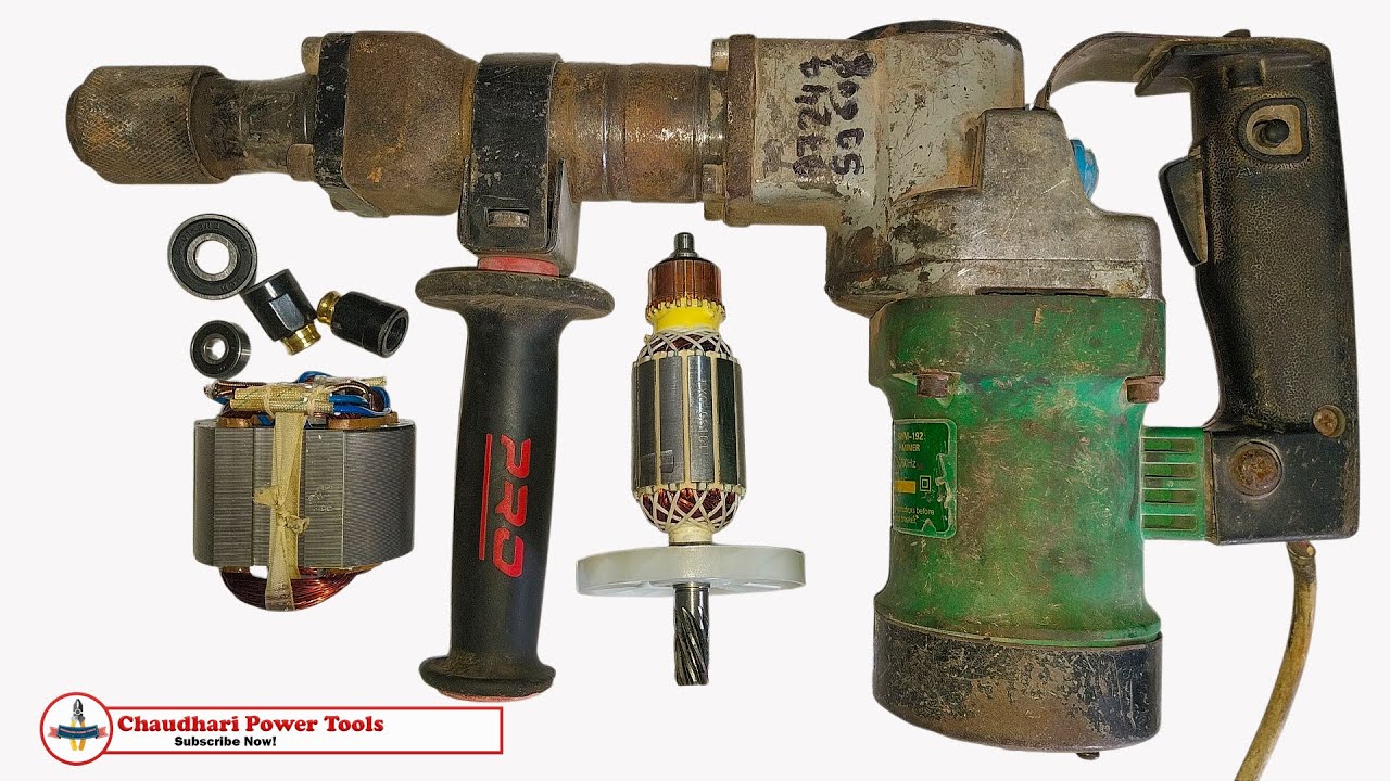 5KG Breaker machine repair in hindi !! Armature and Coil Replacement #demolitionhammer