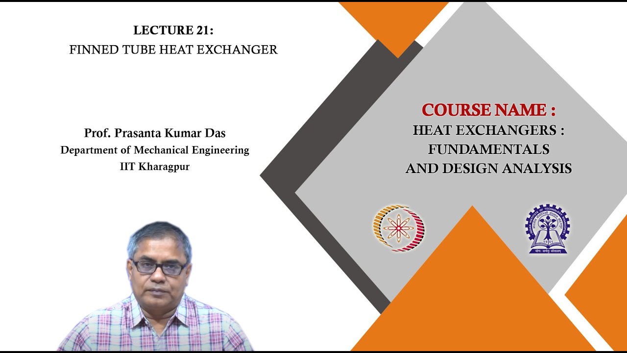 Lecture 21 : Finned tube heat exchanger