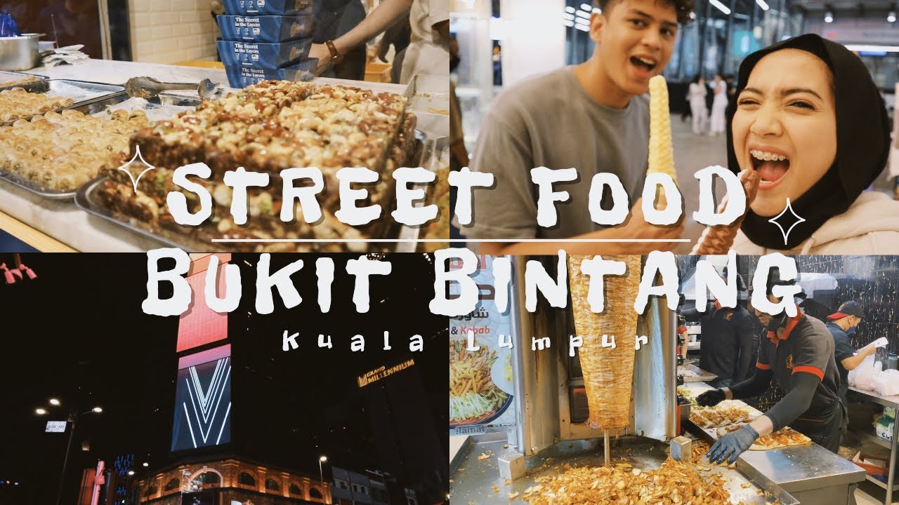 WE TRY ALL VIRAL FOODIE AT BUKIT BINTANG 🥓🌯🍦🥢