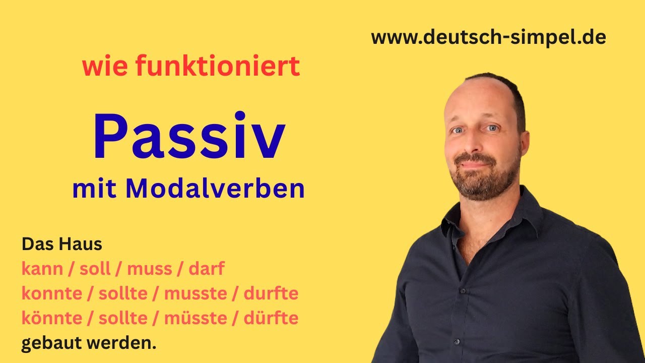 Passiv mit Modalverben