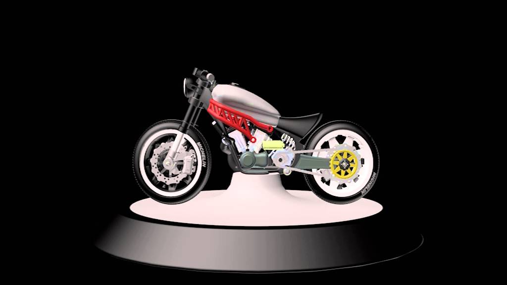3D Modeling Cafe Racer Style