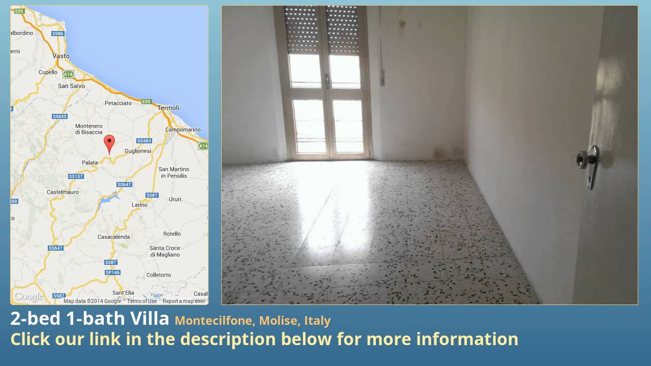 2-bed 1-bath Villa for Sale in Montecilfone, Molise, Italy on italianlife.today