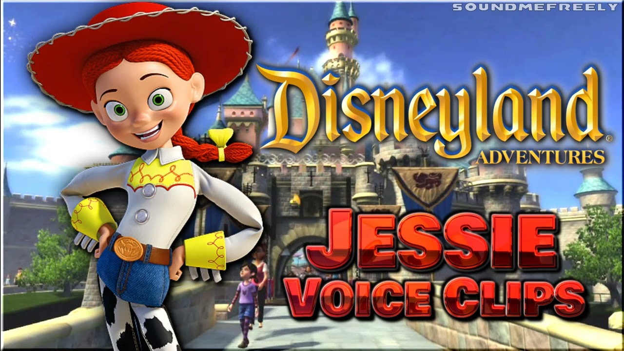 Все озвученные фрагменты Джесси • Disneyland Adventures для Kinect • Все озвученные реплики • 201...