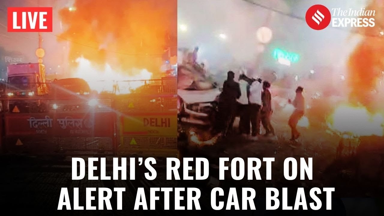 Red Fort Blast LIVE | Delhi's Car Blast Live | Red Fort High Alert | Delhi's Blast latest Update