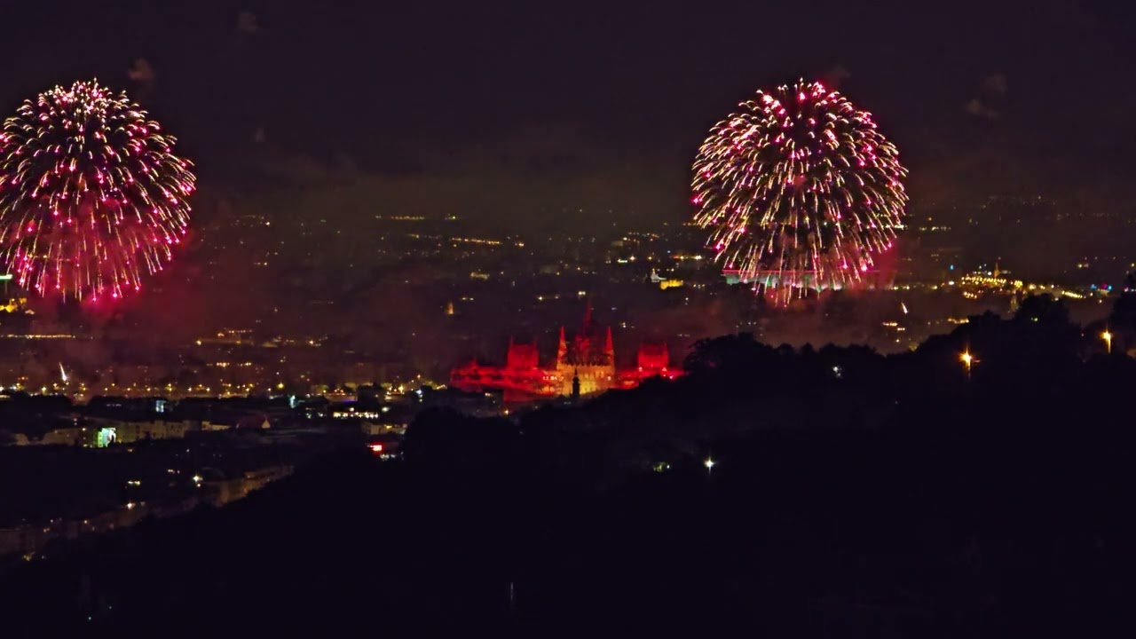 Budapest Fireworks | Drone Show | Hungary's national day August 20, 2024