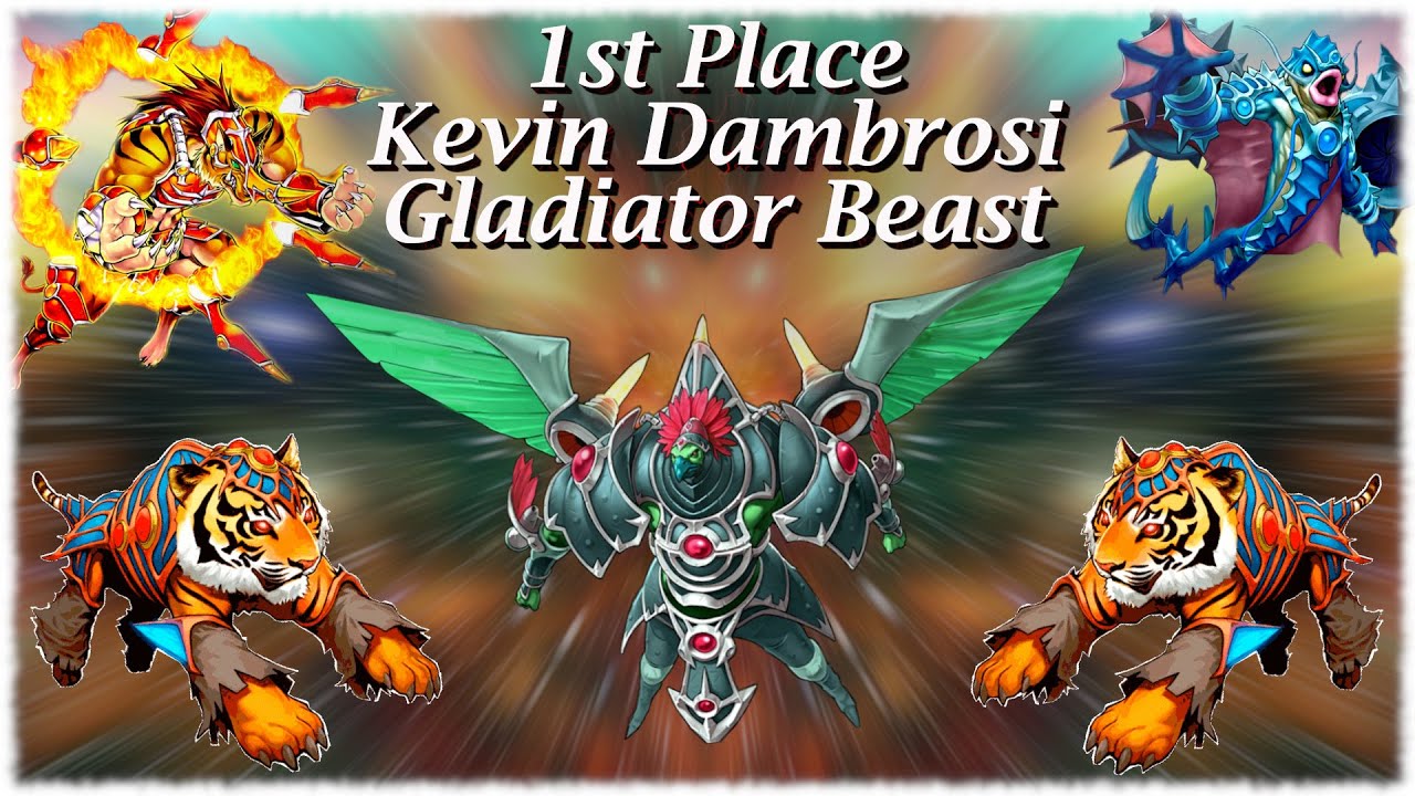 1st Place! Gladiator Beast - Yu-gi-oh! Edison Format Deck Profile (Kevin Dambrosi) Local
