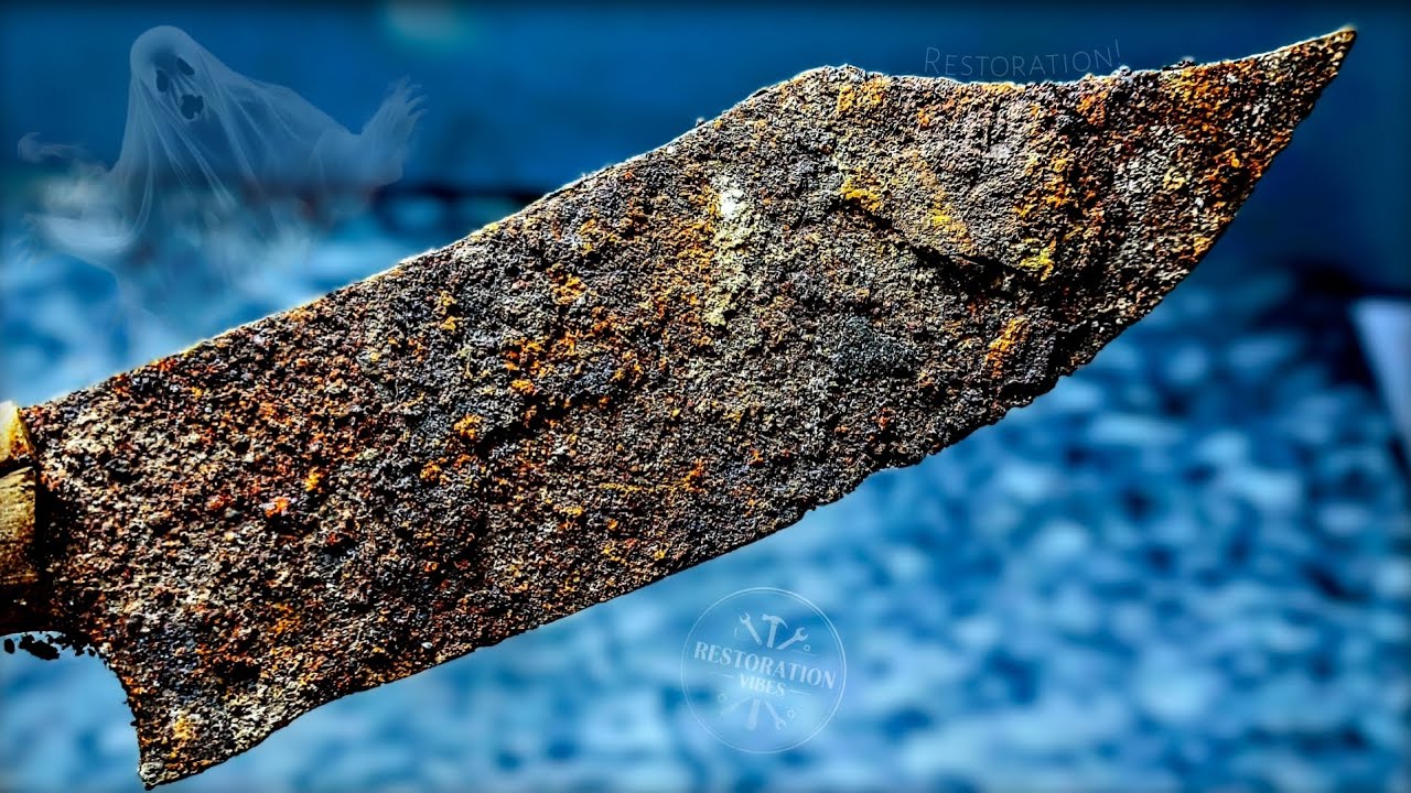 RARE Sharpest Knife Restoration - ASMR! | Satisfying Restoration Video
