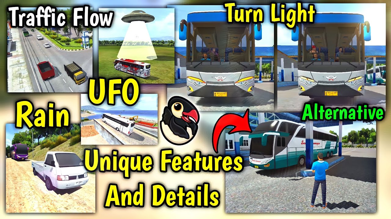 🚚Unique Features and Details in Bus Simulator Indonesia by Maleo Exciting Updates 🏕 | Bus Gameplay