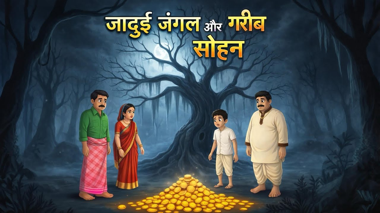 जादुई जंगल गरीब सोहन | jadui jangal garib sohan| hindi story || moral story | HINDI STORIES | kahani