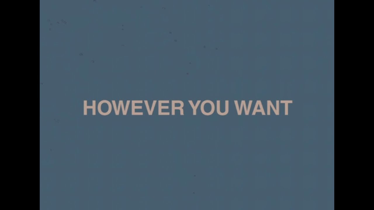 Jesus Culture - However You Want ft. Chris Quilala (Lyric Video)