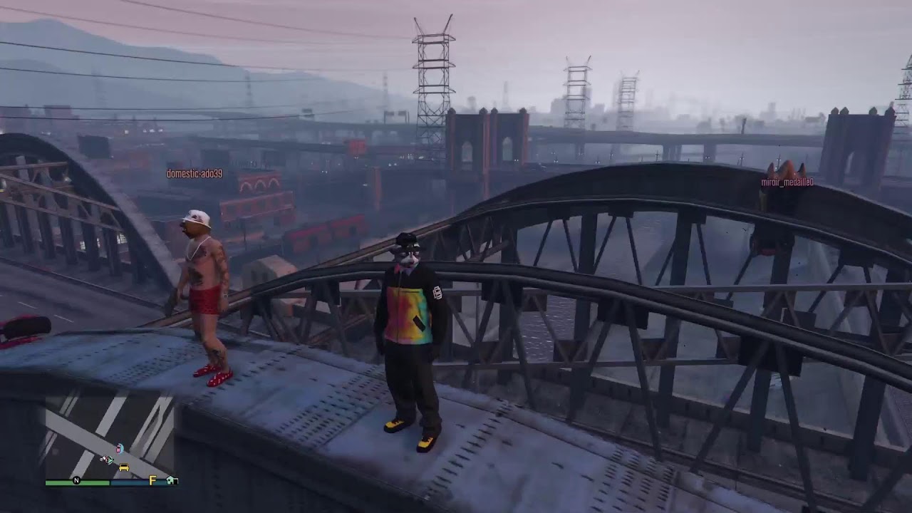 ON JOUE AVEC MIROIR MÉDAILLE - GTA V