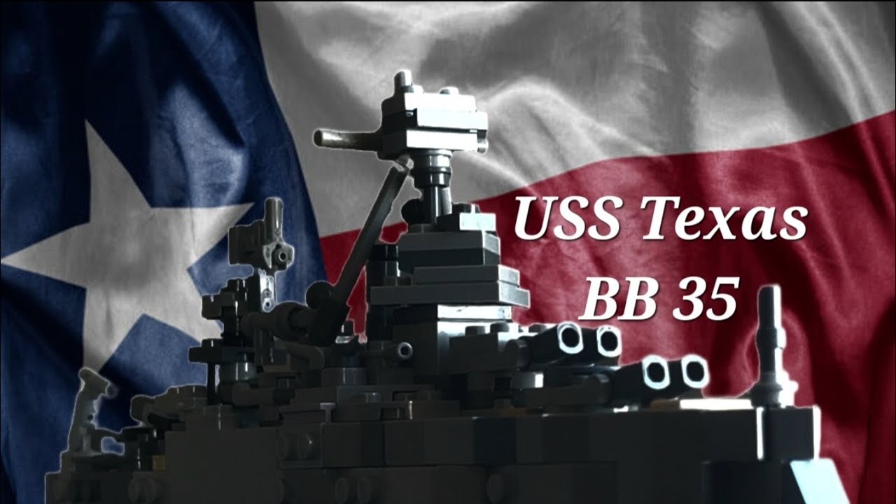 Lego Battleship Texas BB 35 Moc Instructions