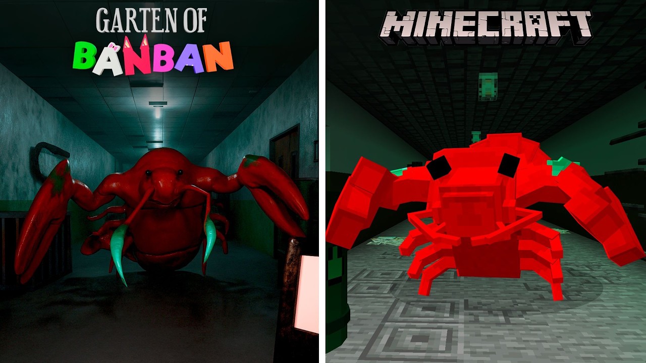 I Remade GARTEN OF BANBAN 8 OFFICIAL Trailer In Minecraft