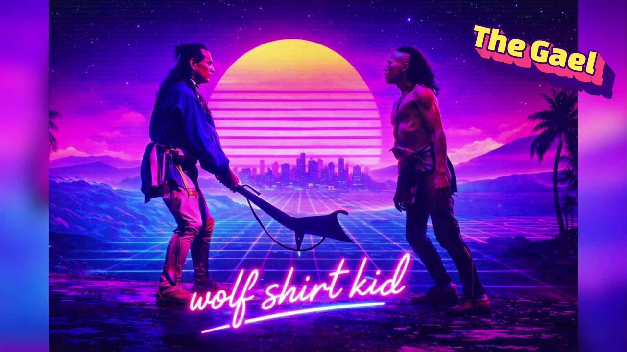 The Gael (Last of the Mohicans) – Epic Synthwave Cover | Wolf Shirt Kid AI Retrowave Soundtrack
