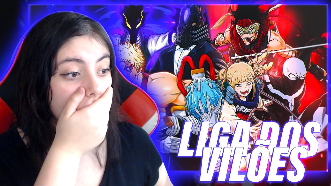 REAGINDO ao RAP DA LIGA DOS VILÕES (Boku no Hero Academia) │ Enygma ‹ Aline ›