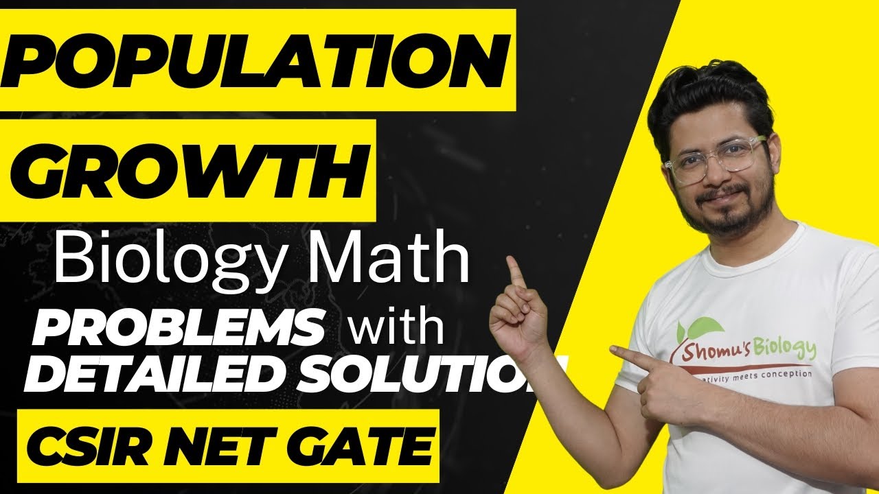Population growth problems with solutions math |  exponential and logistic growth problems
