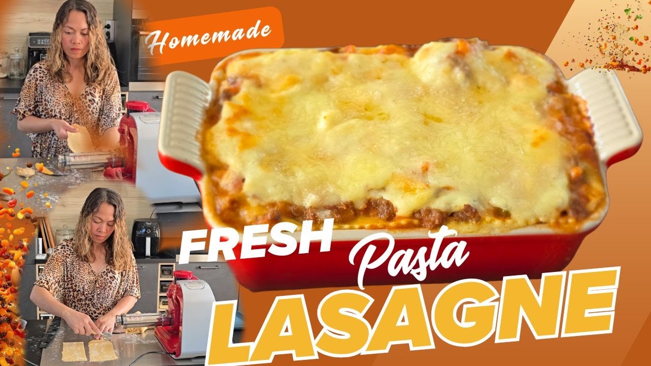 Easy Lasagna with Fresh Pasta - Better Than Store-Bought | Shiela Piet