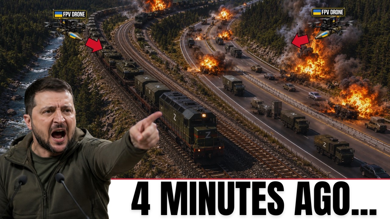 Russian Military Trains Enter Crimea Rail Junction &ndash; 8 Minutes Later, Everything STOPS!