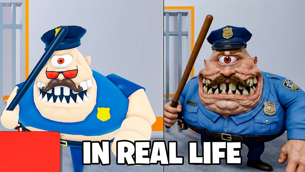 MR. STINKY'S PRISON ESCAPE! (FIRST PERSON OBBY) REAL LIFE all morphs unlocked - Roblox
