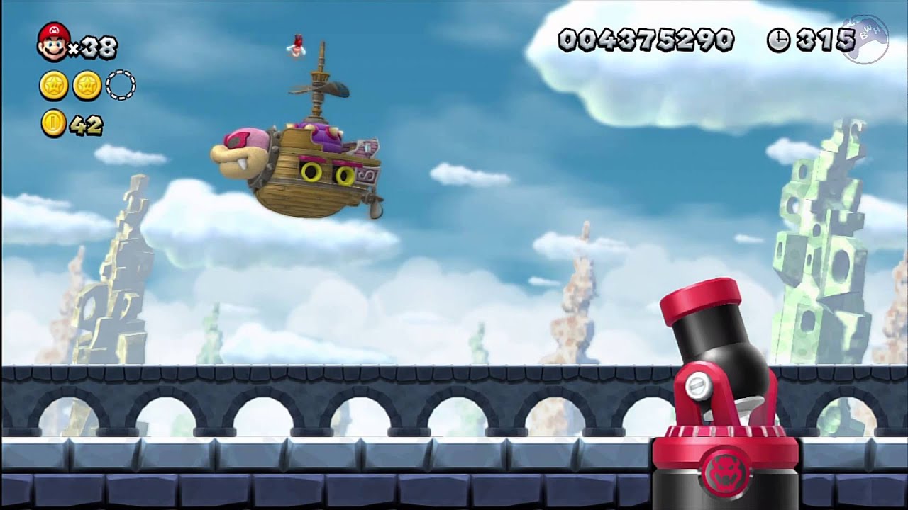 Rock-Candy Mines - Roy's Conveyor Castle [New Super Mario Bros Wii U]