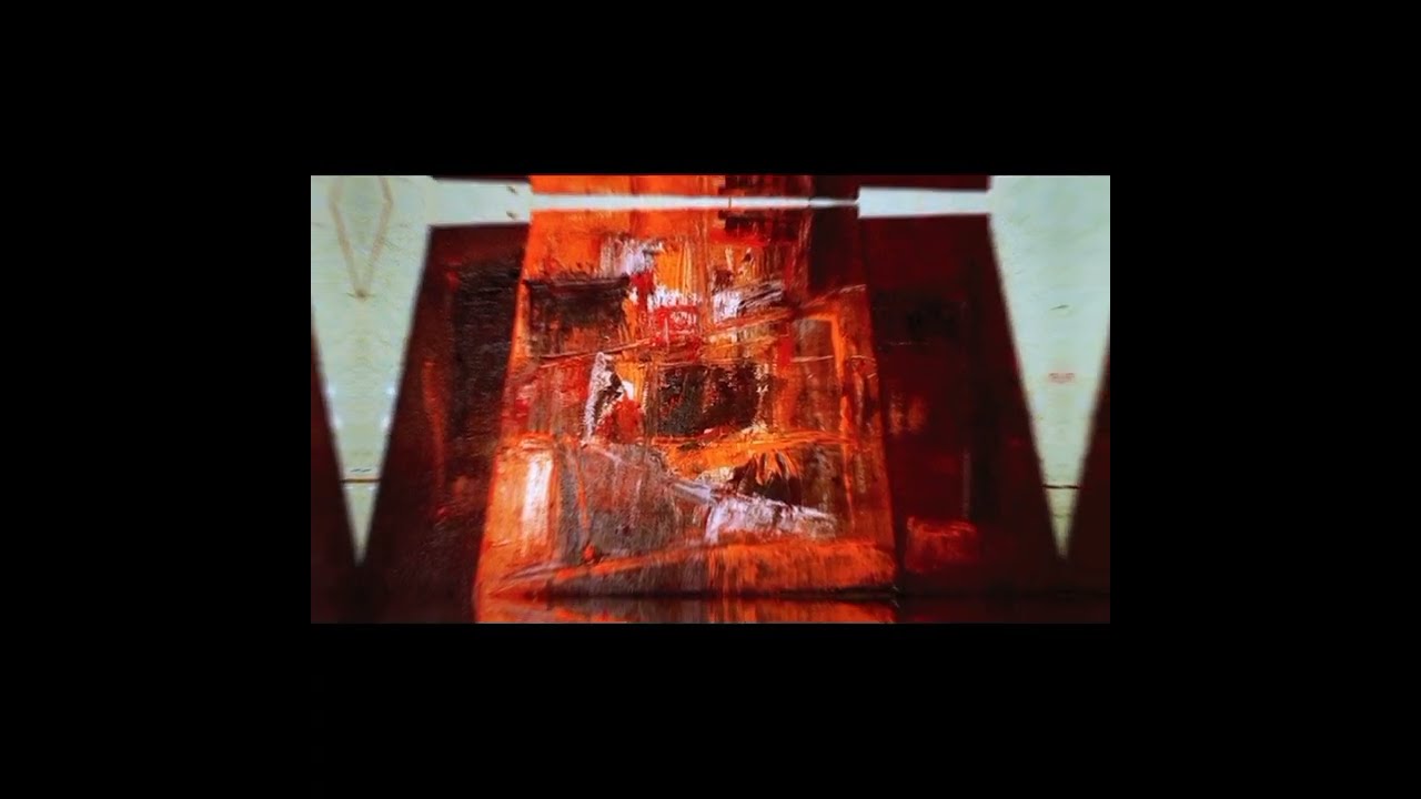 Abstract Painting/acrylic/_Learning by watching #abstract_2