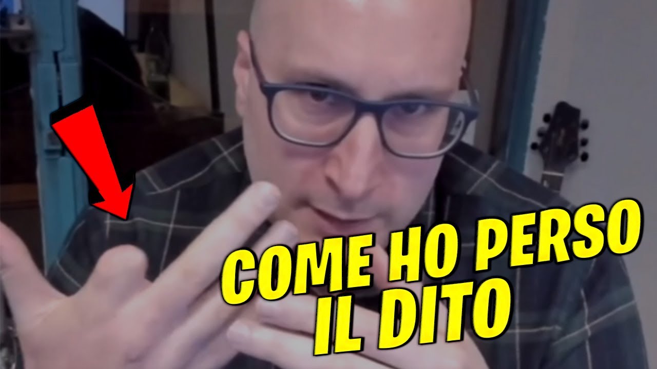 COME HO PERSO IL DITO!!!