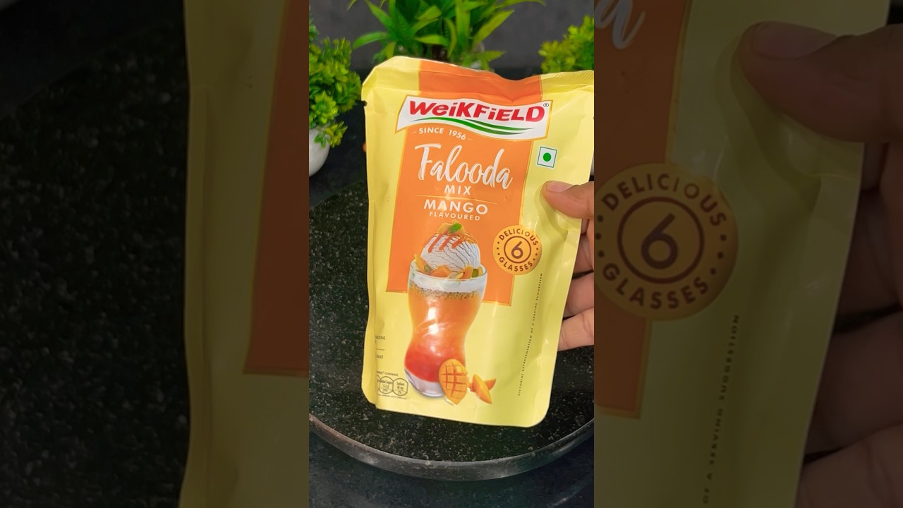 WeikField Falooda Mix | Mango Flavoured 🥭🤗| Summer Recipes #shorts #summerrecipes #mango #trending