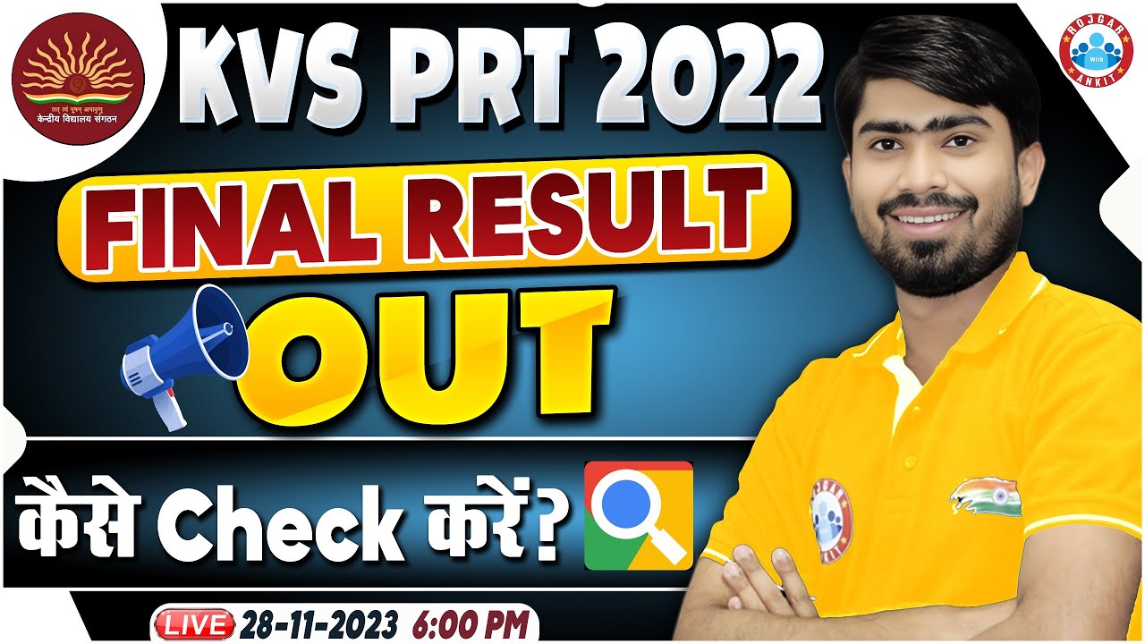 KVS 2023 Result Out🔥 |  KVS TGT/PGT/PRT Final Result Out, Full Info By Mamtesh Sir