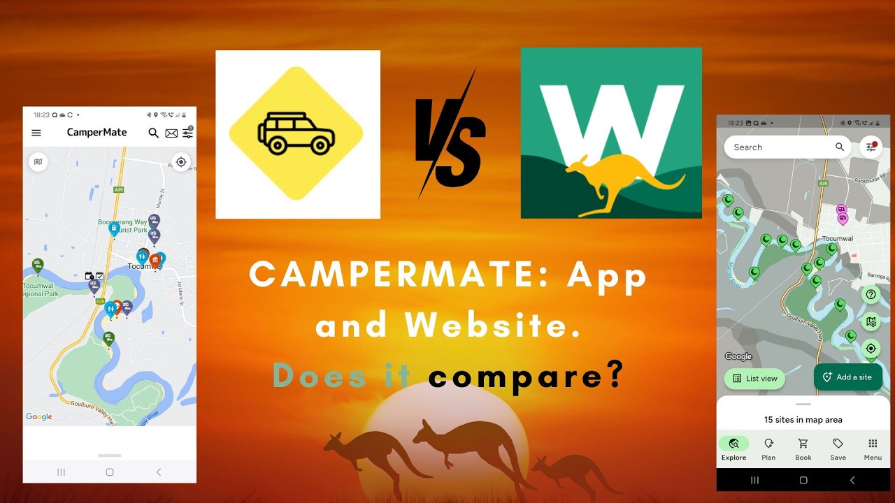 CamperMate or WikiCamps - we tested both