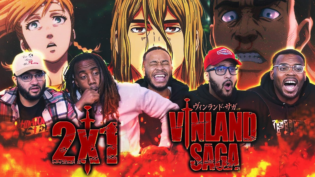Реакция/обзор Vinland Saga 2x1 «Раб»
