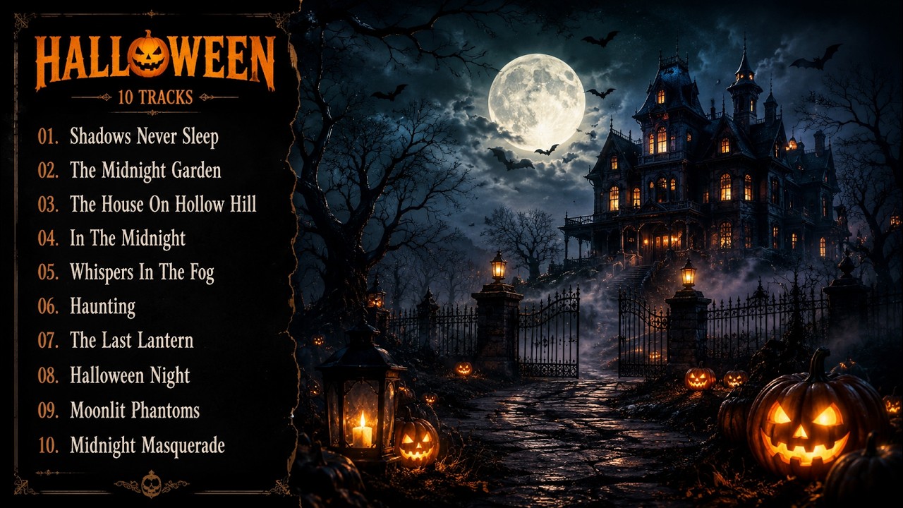 Best Halloween Songs 2026 🎃 Halloween Relax Music Mix 👻 Best Halloween Music Playlist