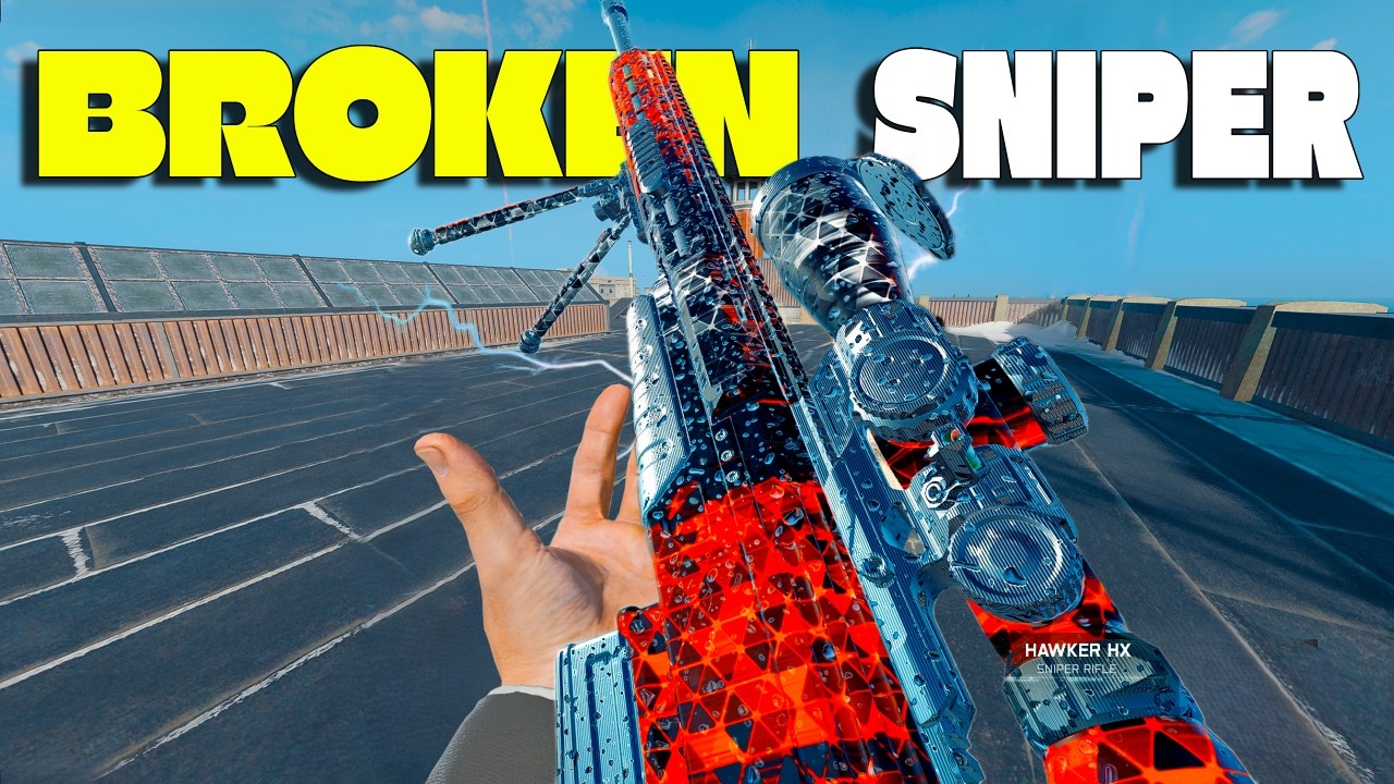 I Picked Up the Hawker HX Sniper and Carried My Team to Victory! 😍 | Warzone
