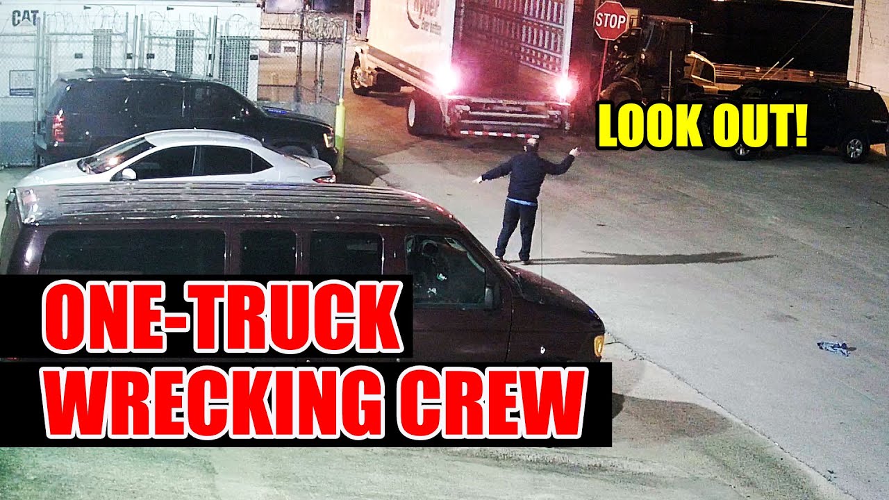 Rental Truck Wreaks Havoc