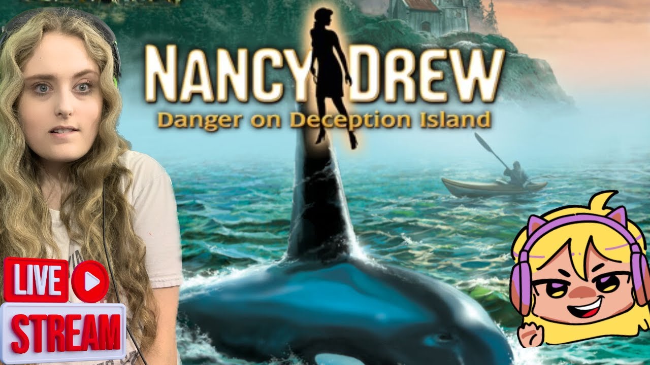 A Vacation!? - Nancy Drew Danger on Deception Island Walkthrough // Spiggs Gaming Live Stream