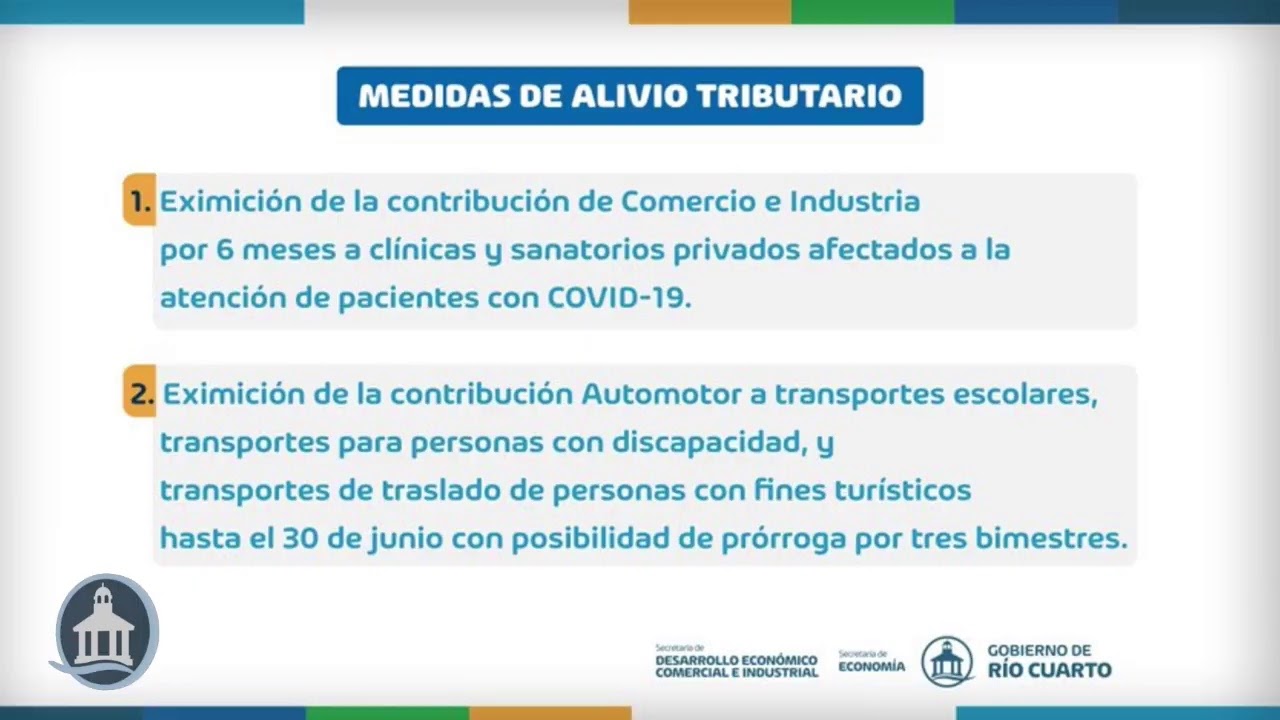 EN VIVO | Medidas de ayuda econ&oacute;mica y alivio tributario para actividades afectadas por la pandemia