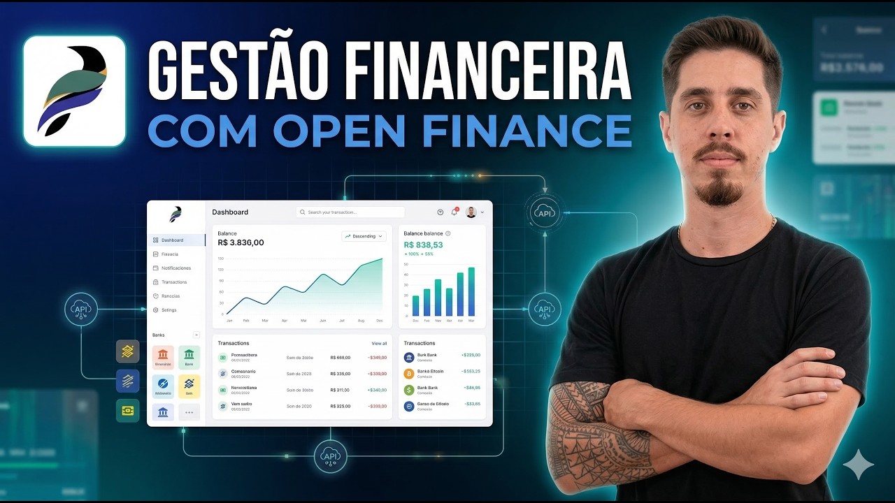 Gestão Financeira com OPEN FINANCE (Overview Pluma Finance)