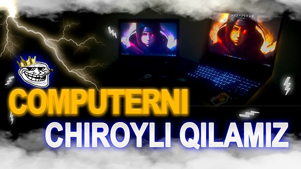 Computer Ekranini CHIROYLI Qilamiz✅🔥| JONLI FON O'rnatish