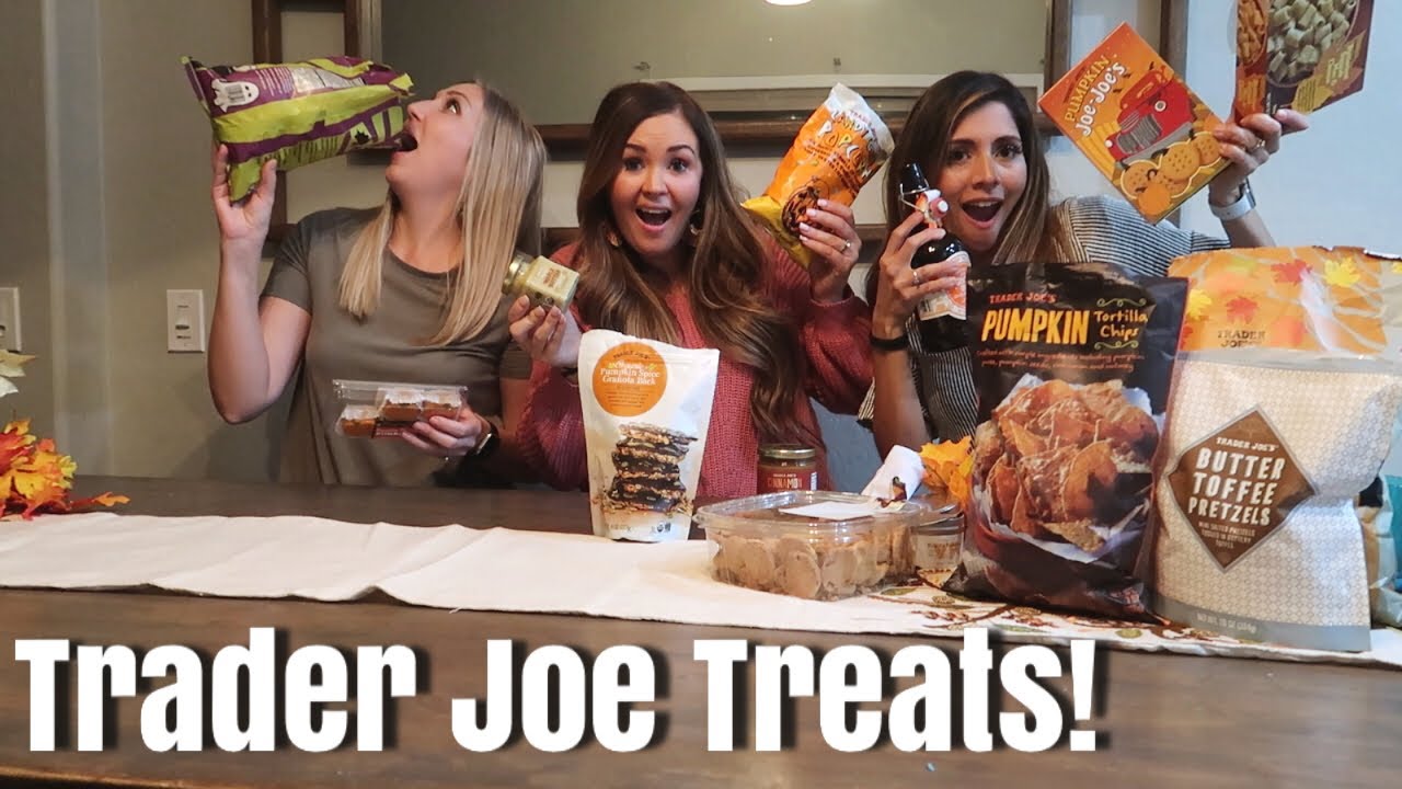 HOW  TO GET READY for FALL and HALLOWEEN! / Epic TRADER JOE'S FALL FOOD TASTE TEST!