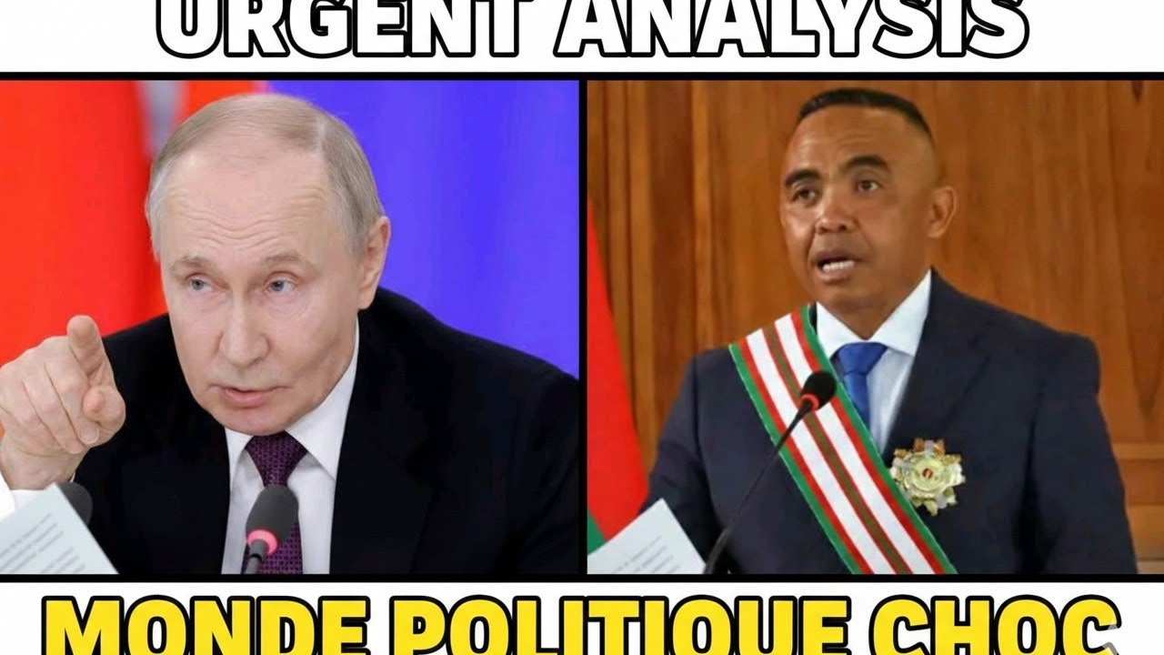 Urgent urgent président de Madagascar en Russie 🇭🇹