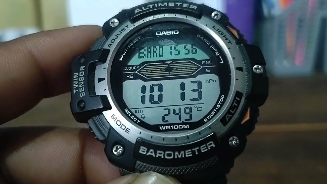 RELOJ CASIO SGW300H-1AVCF (casi extinto) DISEÑADO PARA AVENTURAS AL AIRE LIBRE