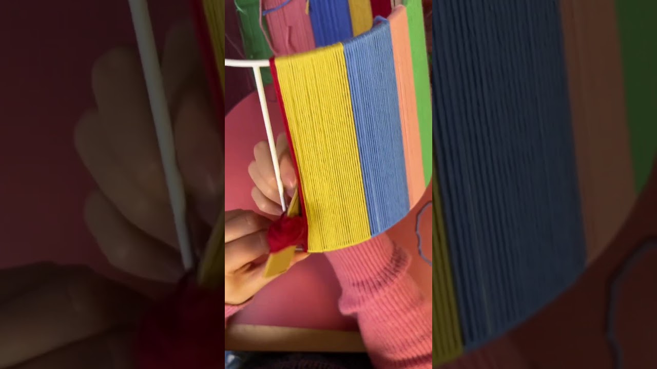 DIY string lampshade #shorts #crafts