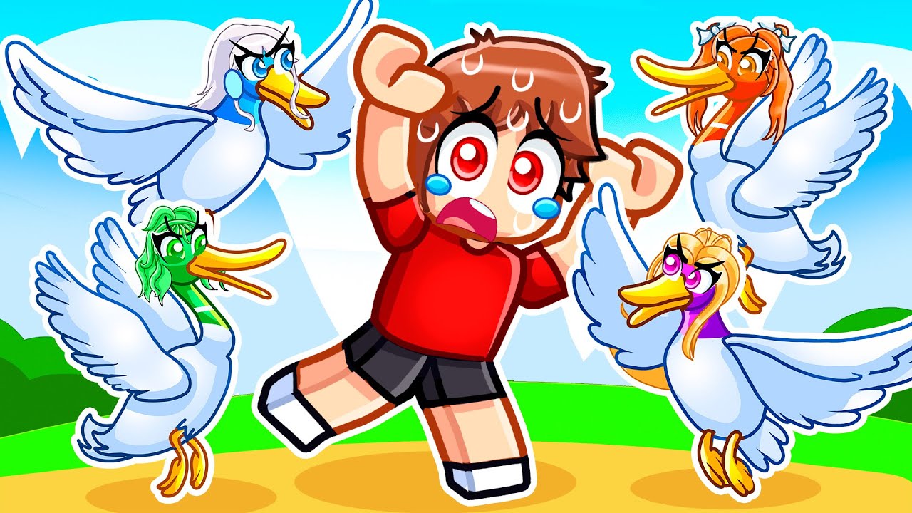 Duck Duck Goose In Roblox With MY CRAZY FAN GIRLS…