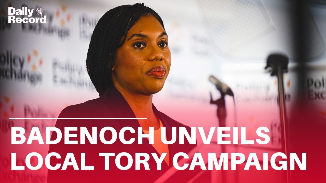 LIVE | Kemi Badenoch launches Conservatives' local election campaign