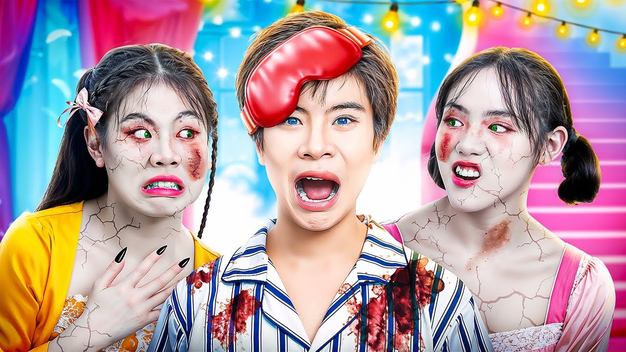 Baby Doll И Её Друзья Превратились В Зомби На Вечеринке С Ночёвкой | Baby Doll Indonesia
